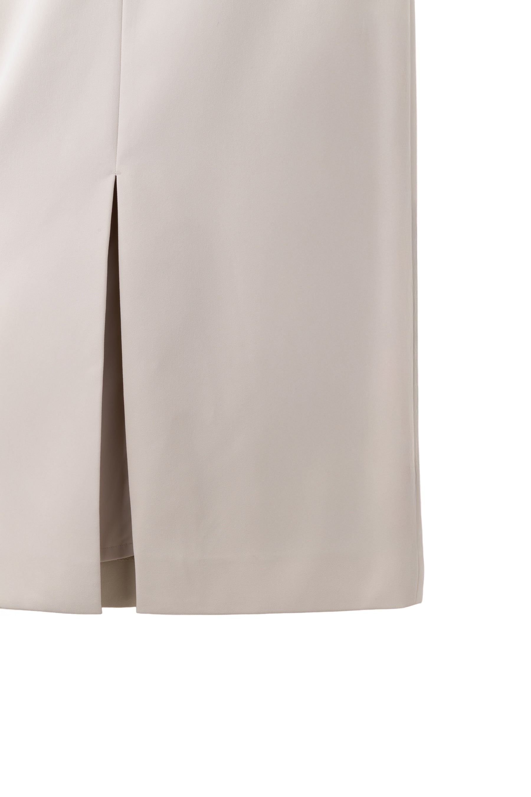 Front Slit Long Skirt