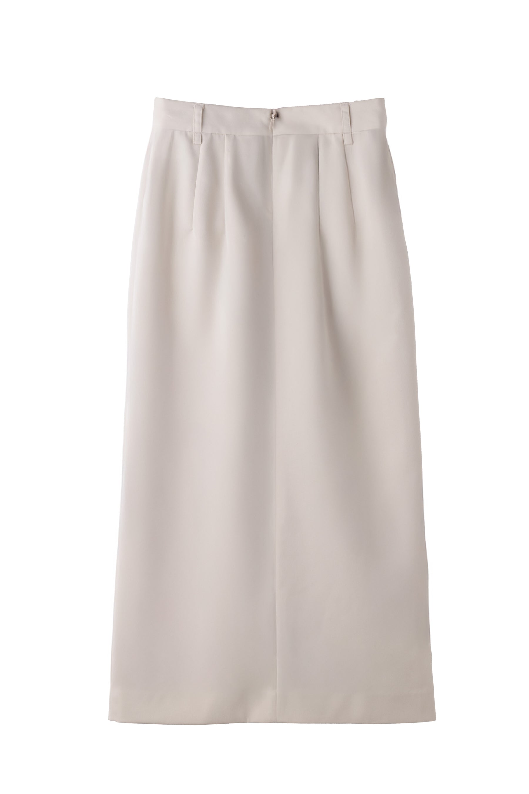 Front Slit Long Skirt