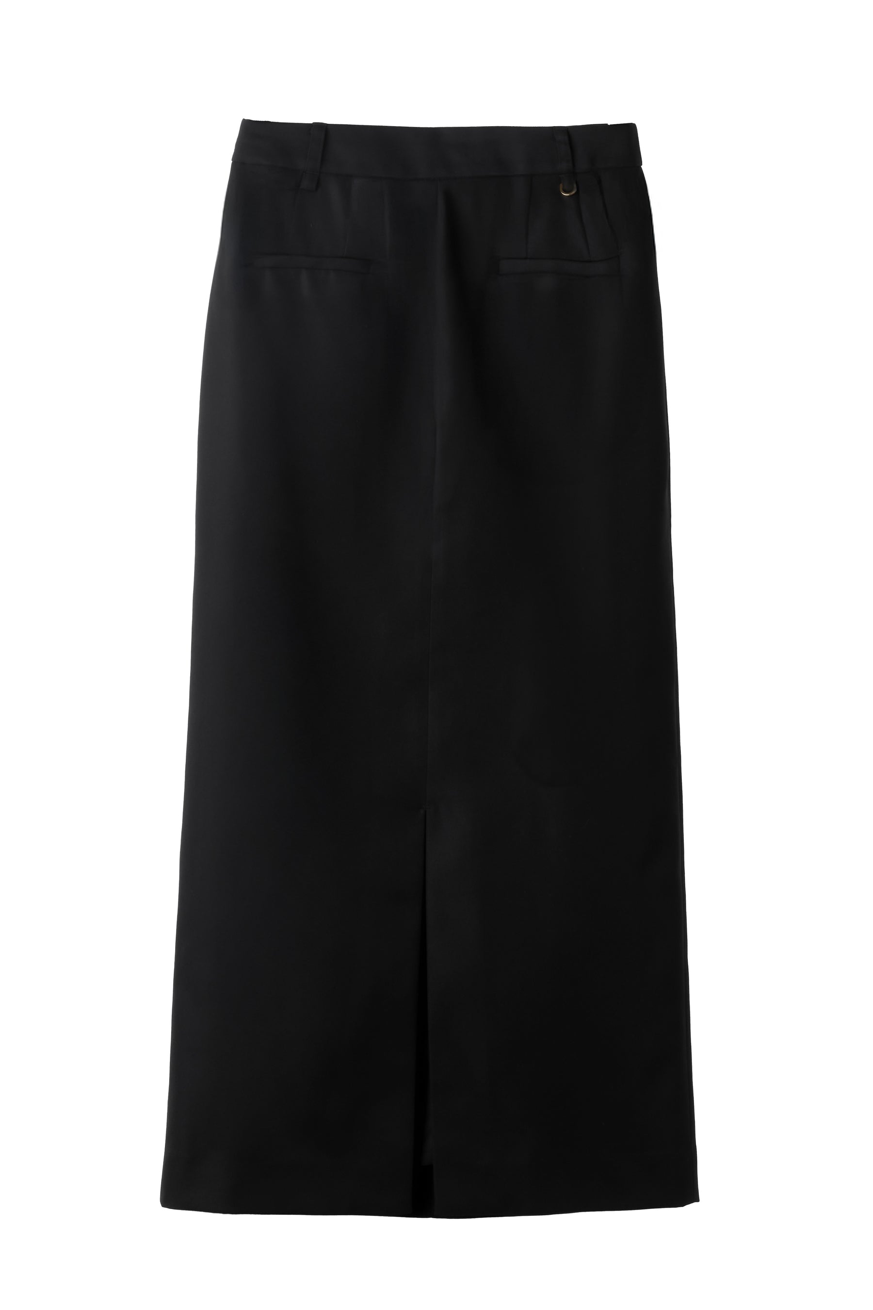 Front Slit Long Skirt