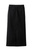 Front Slit Long Skirt