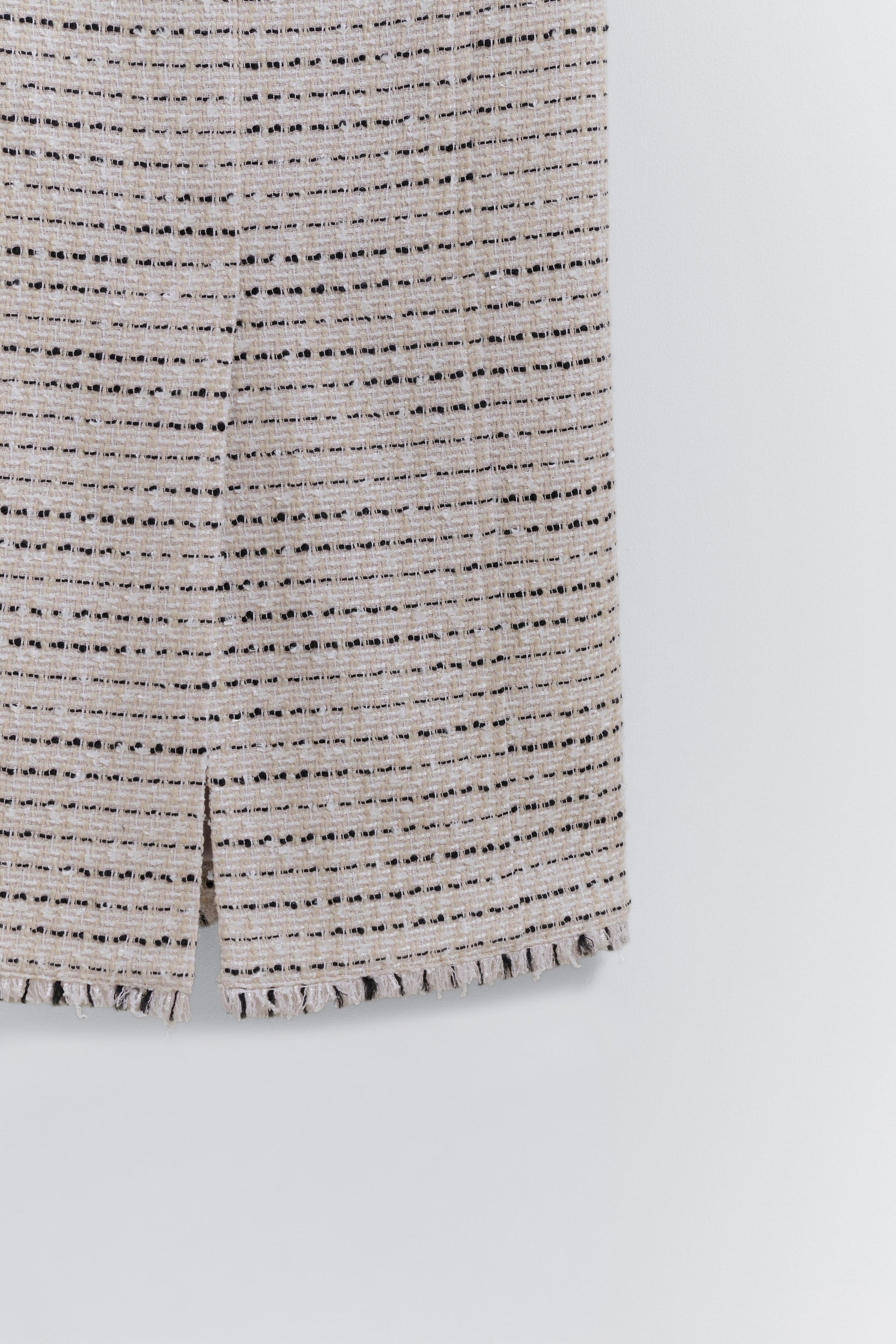 Vol.2 Tie-Shoulder Tweed Dress