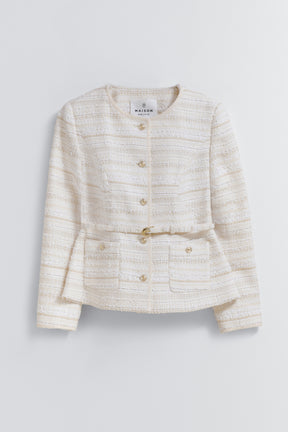 Vol.2 Tweed Peplum Jacket