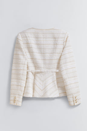 Vol.2 Tweed Peplum Jacket