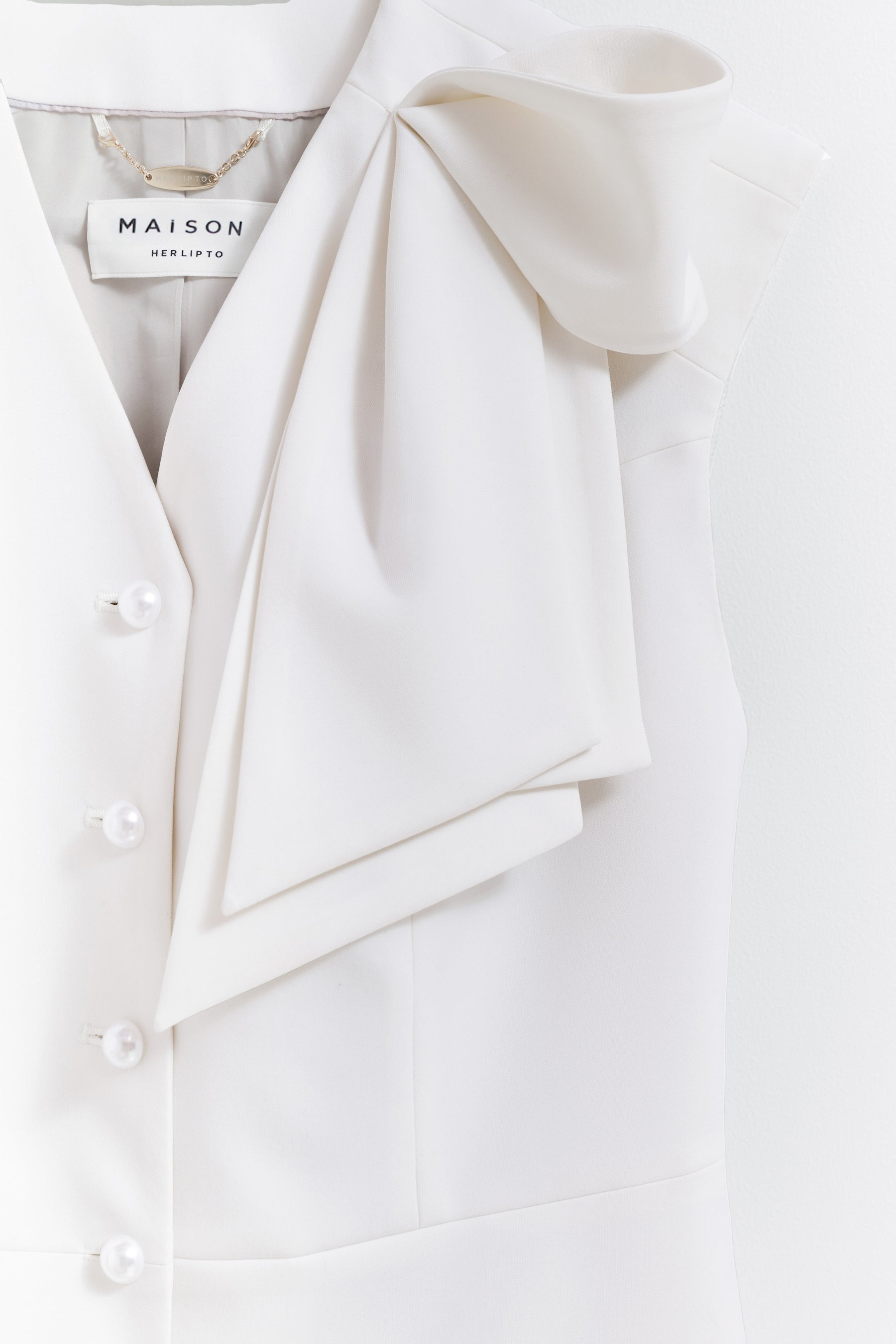 【3月下旬発送】Vol.2 Pearl Button Gilet