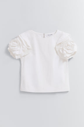 【3月下旬発送】Vol.2 Rose Sleeve Top
