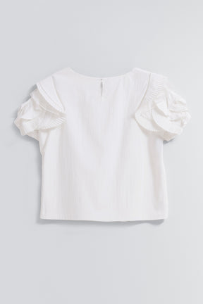 【3月下旬発送】Vol.2 Rose Sleeve Top