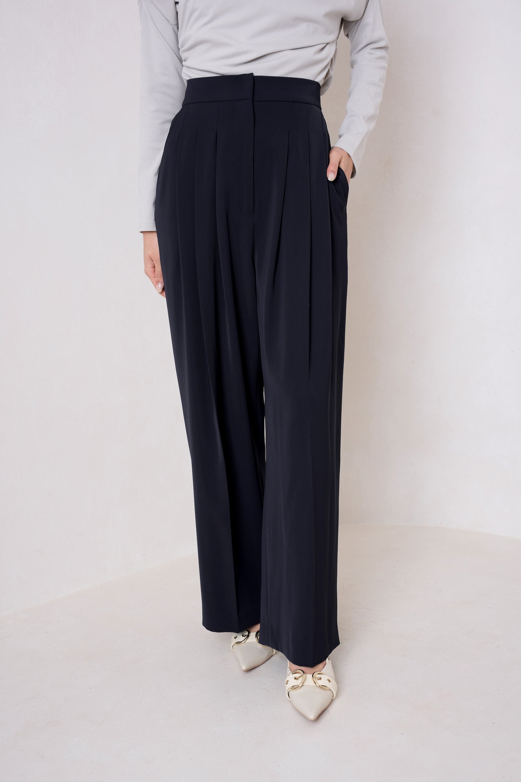 SoHo Wide-Leg Pants