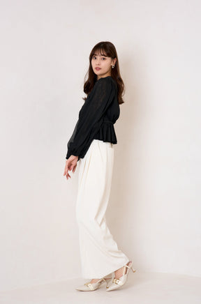 [Shipped in mid-March] Prospect Chiffon Blouse