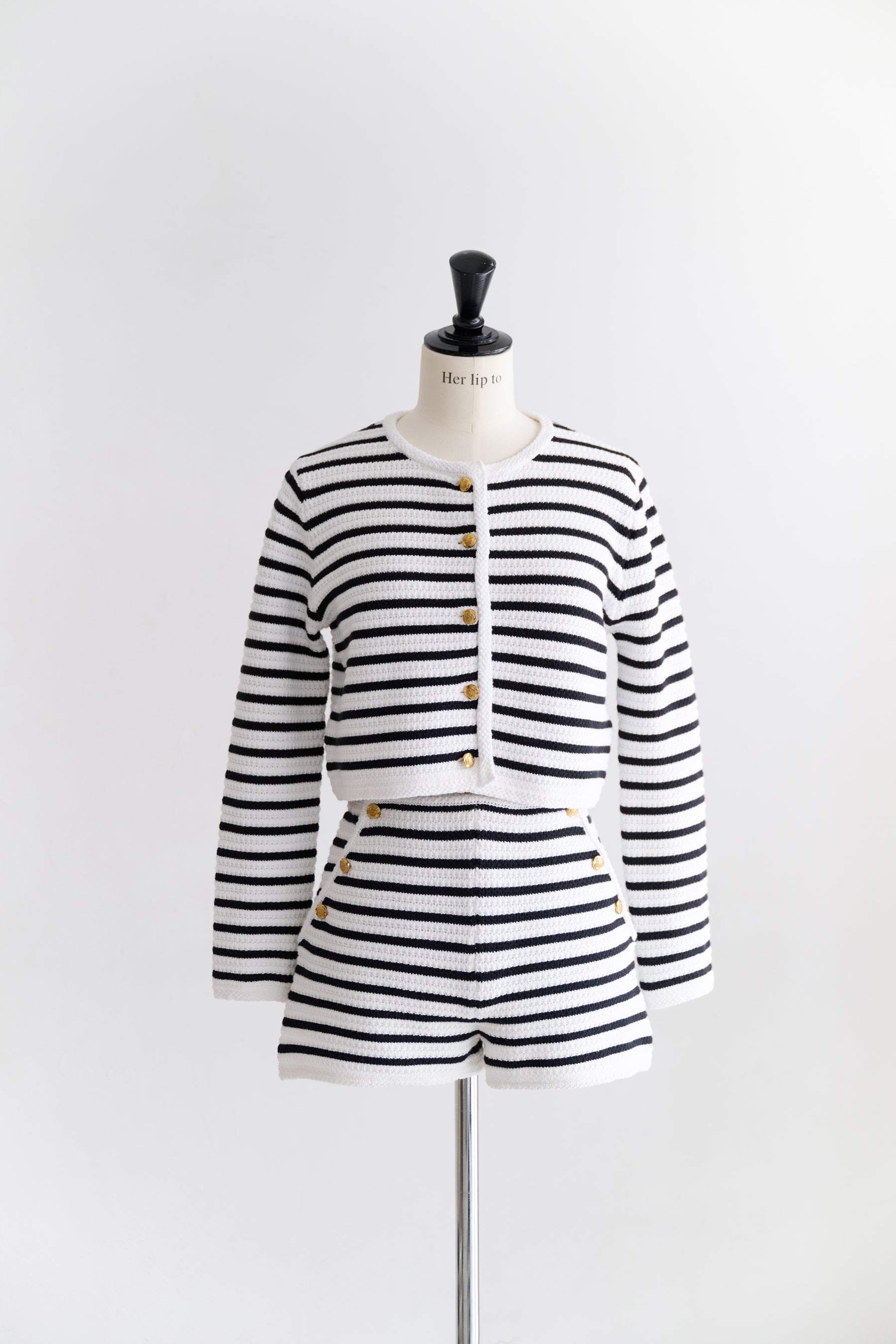 Muriel Stripe Knit Jacket