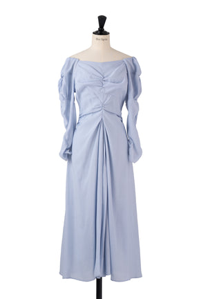 Camellia Sleeve Long Dress