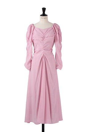 Camellia Sleeve Long Dress