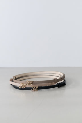 Classic Script H Logo Slide Belt