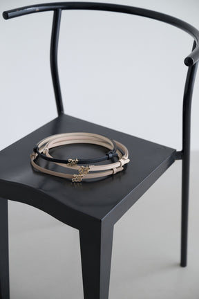 Classic Script H Logo Slide Belt