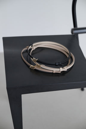 Classic Script H Logo Slide Belt