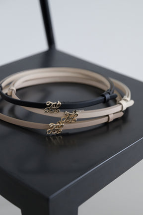 Classic Script H Logo Slide Belt