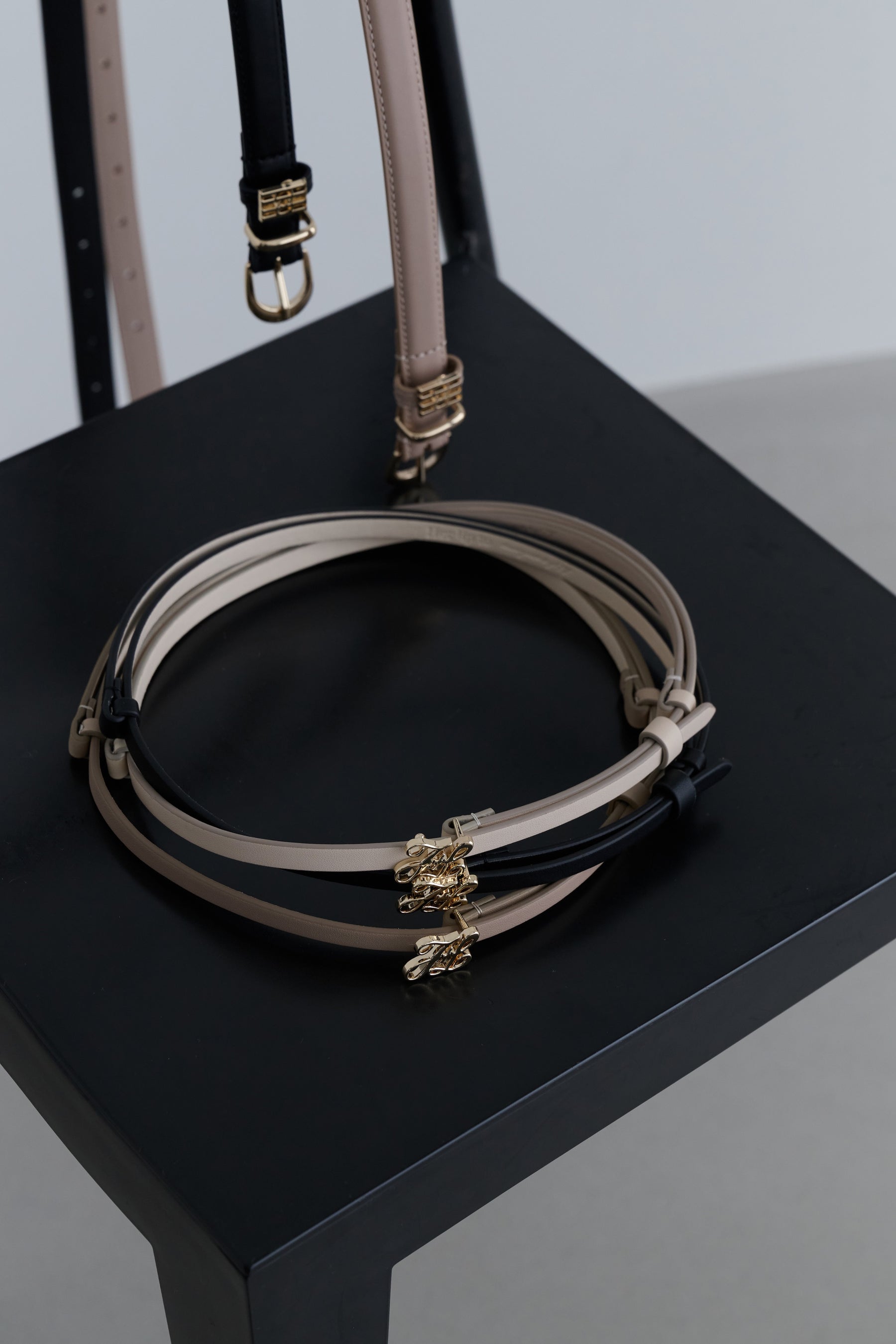 Classic Script H Logo Slide Belt