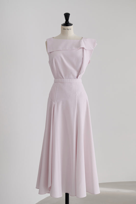 Lilia Paneled Flared Skirt