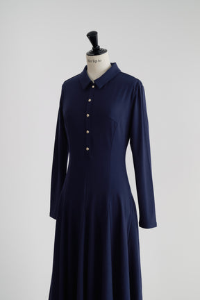 Smooth-Touch Long Polo Dress