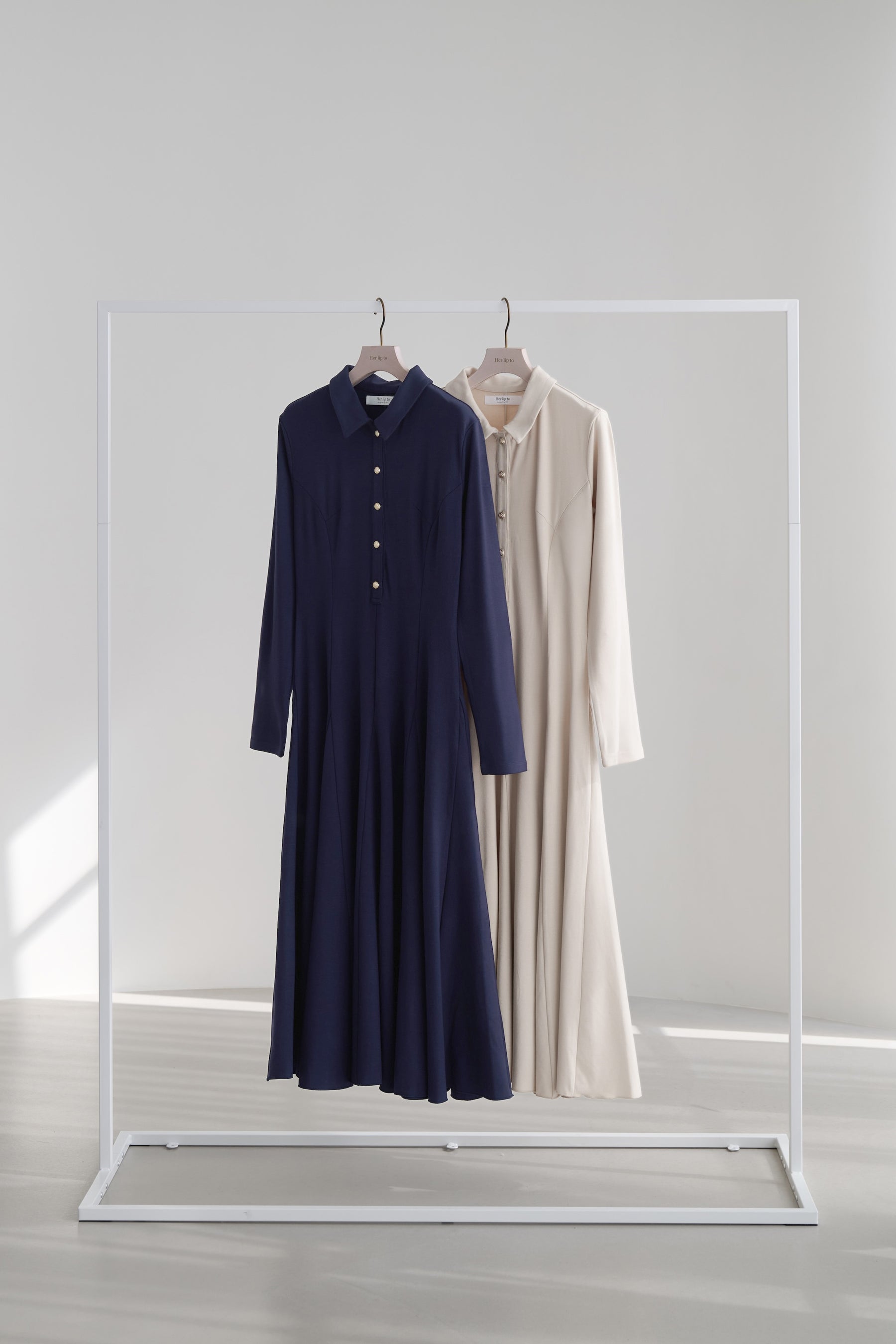 Smooth-Touch Long Polo Dress