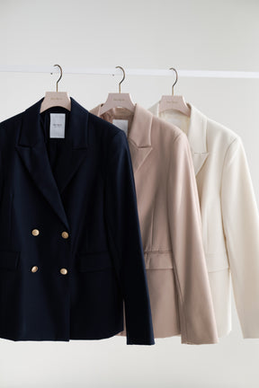 【新色】Trois Gold Button Blazer