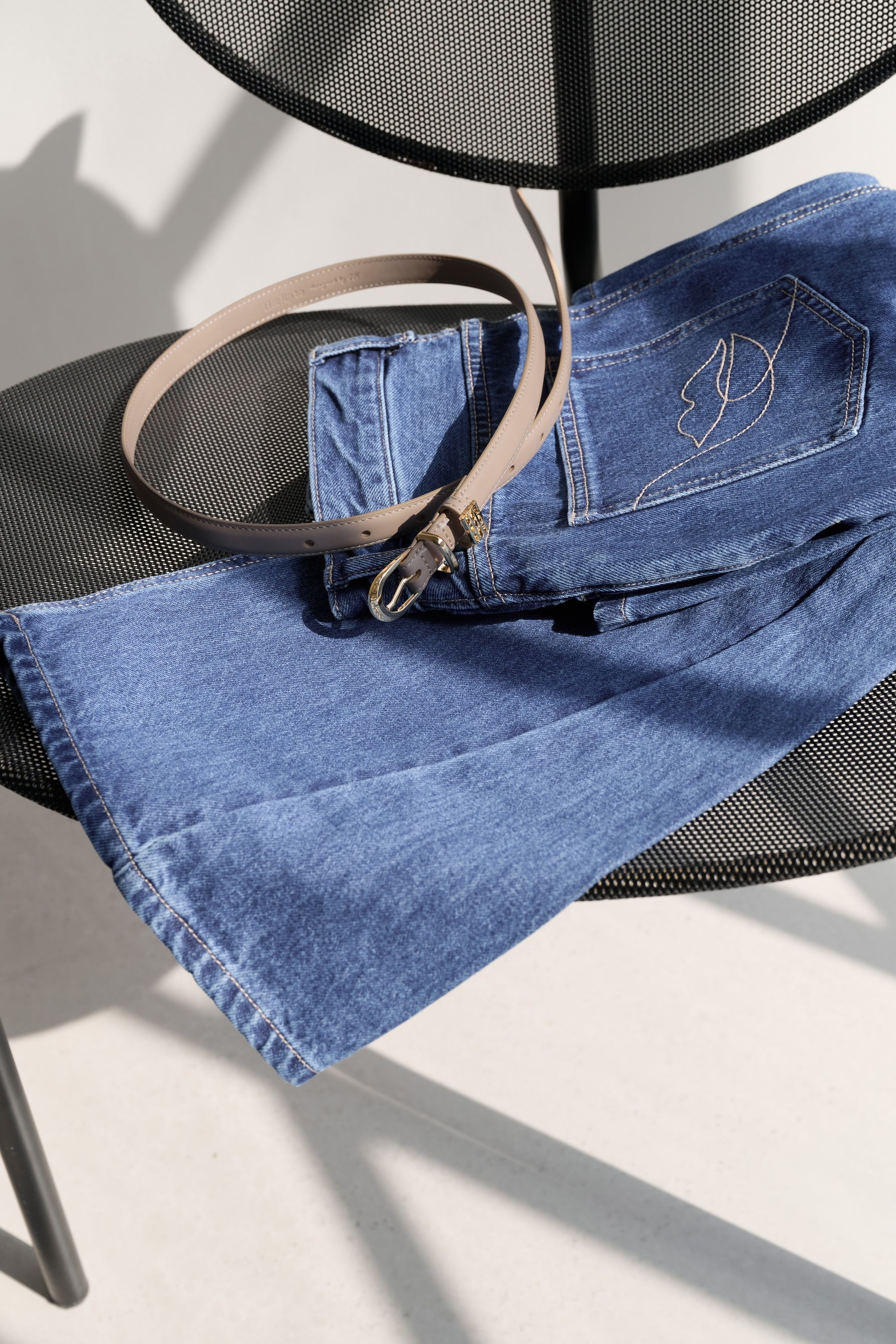 Double Ardillon Buckle Belt		