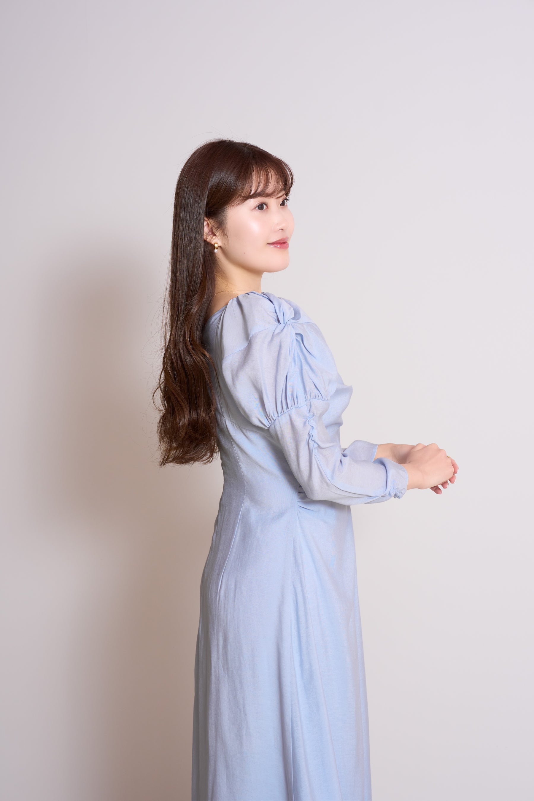 Camellia Sleeve Long Dress