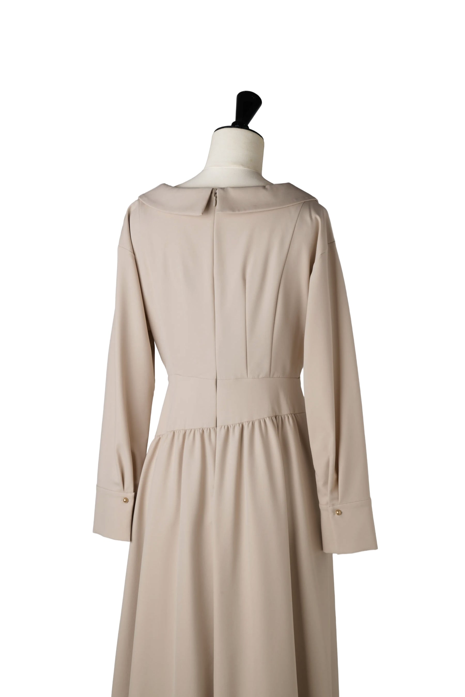 Cache-Coeur Peplum Shirt Dress