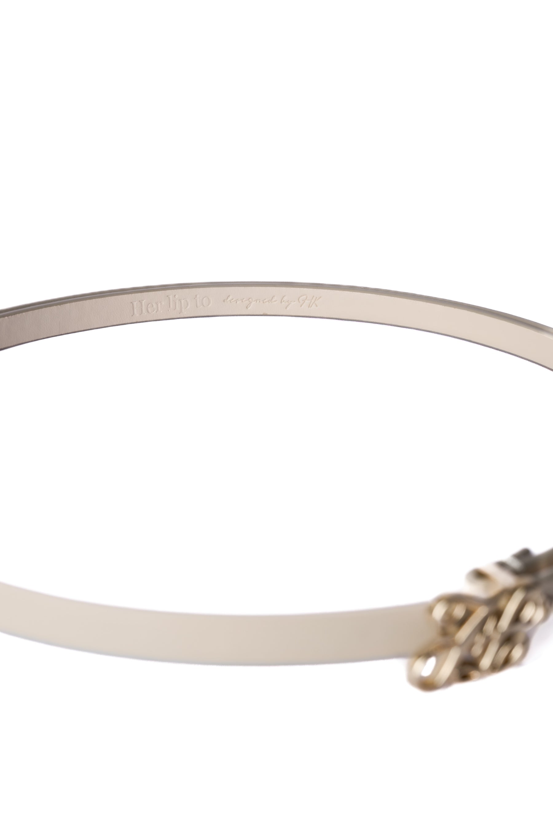 Classic Script H Logo Slide Belt