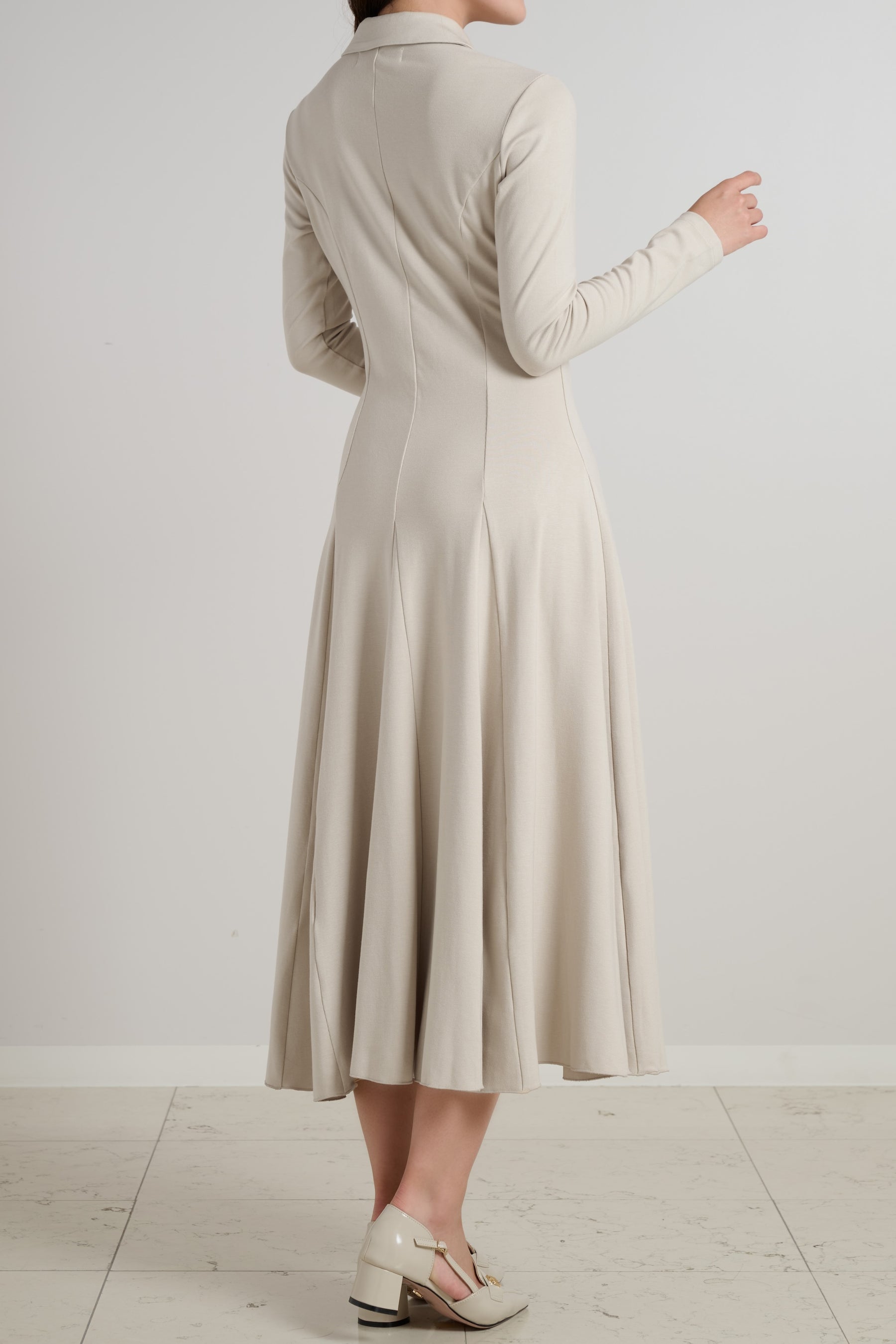 Smooth-Touch Long Polo Dress