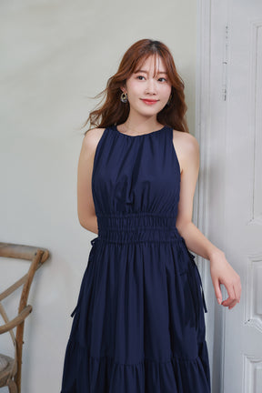 【新色】Riviera Bow Tiered Long Dress