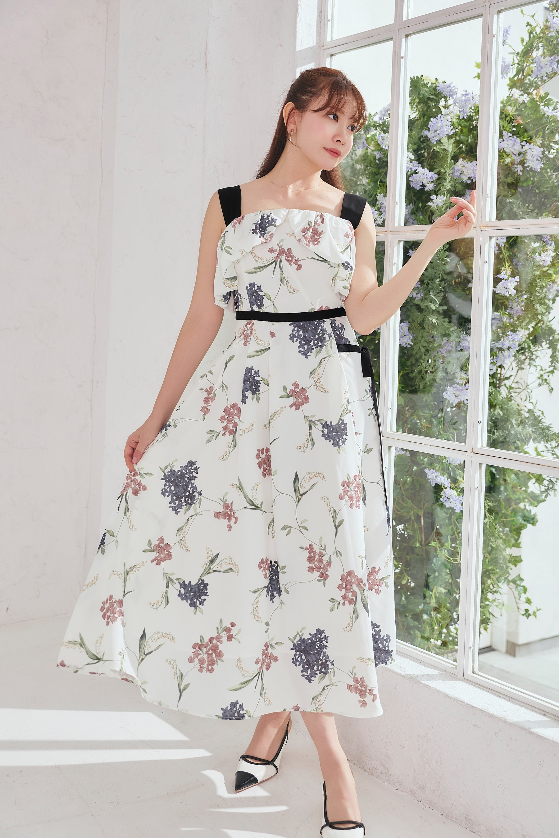 Avignon Floral Garden Dress