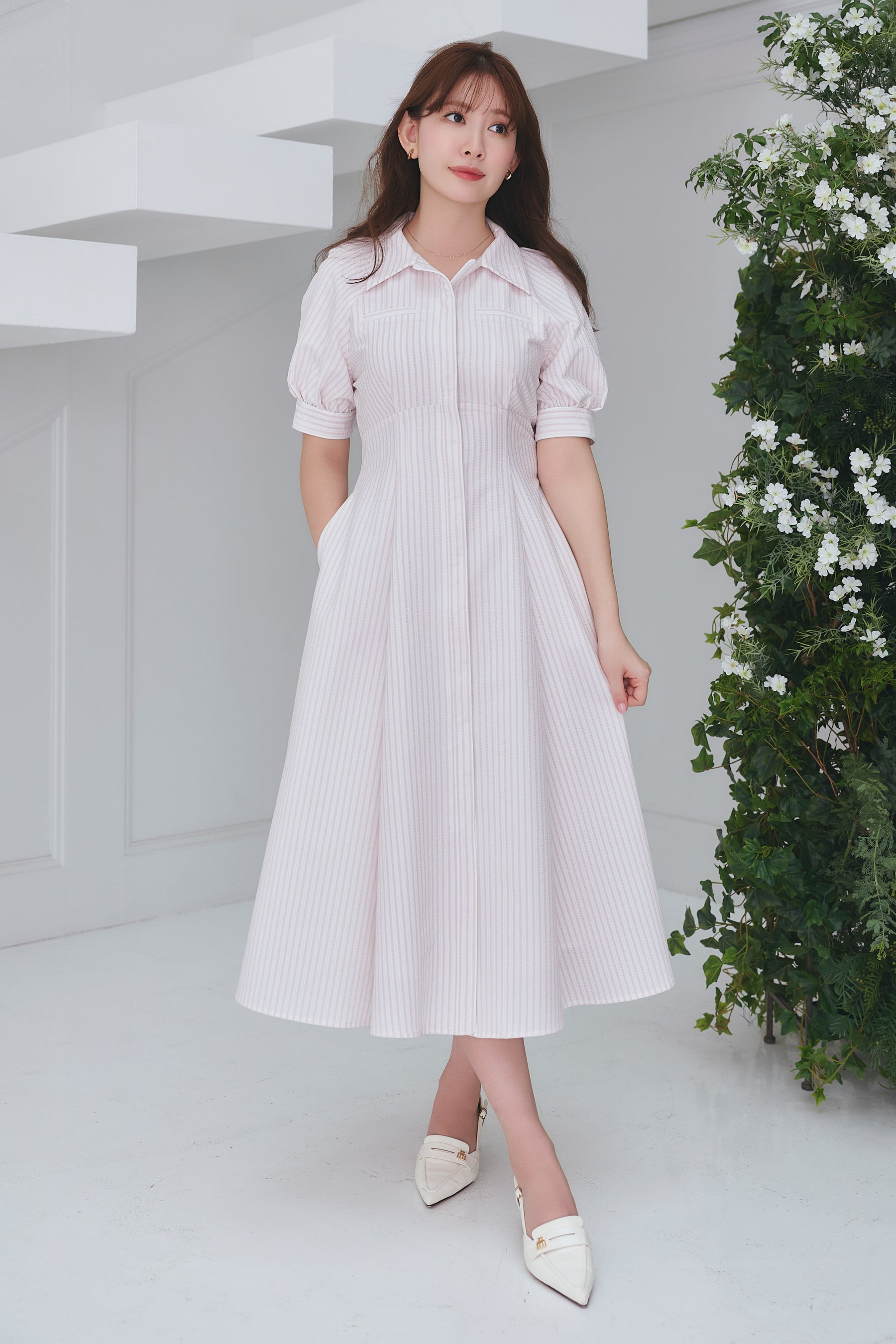 [New Color] Vienna Shirt Dress