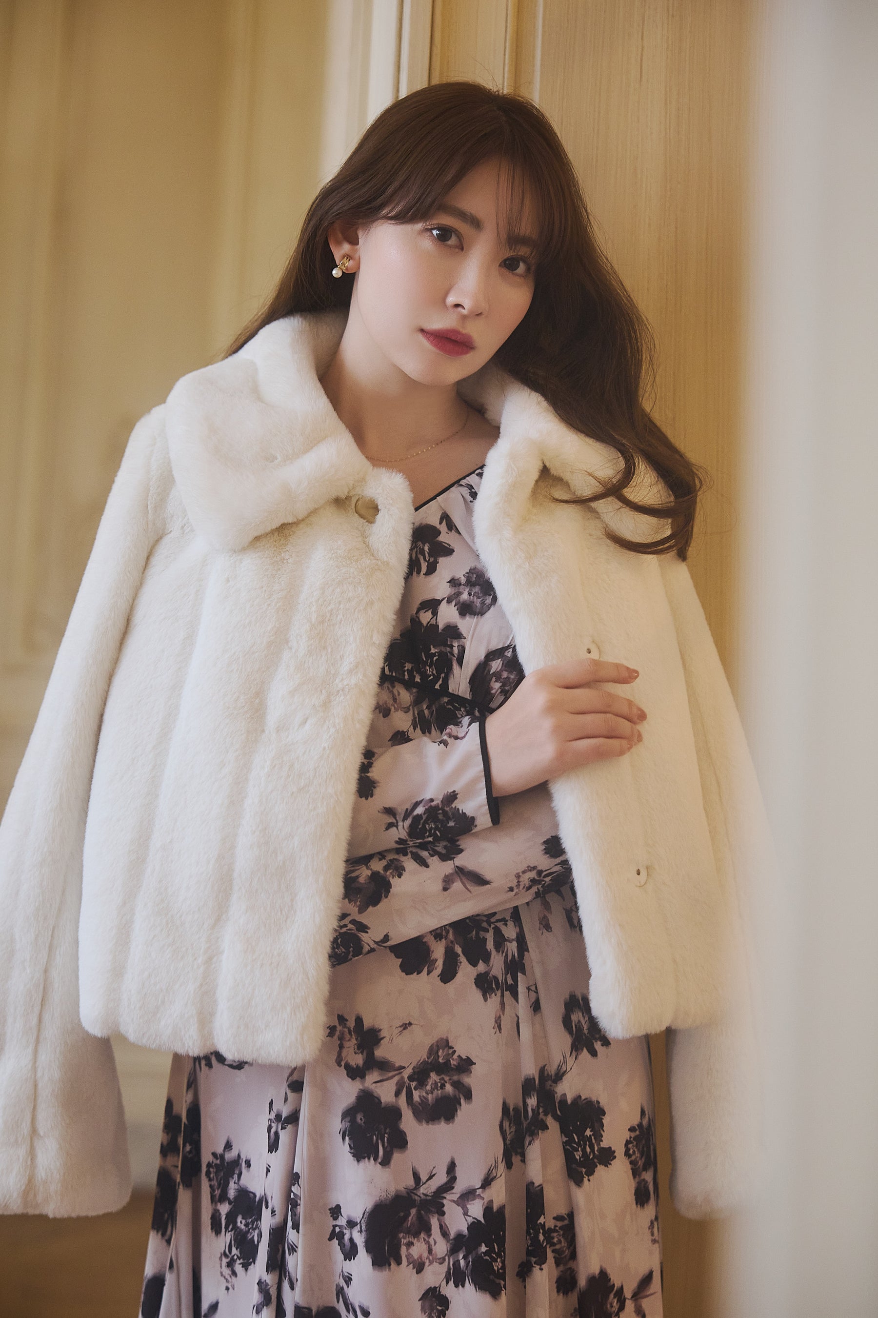 【新色】Winter Love Faux Fur Coat