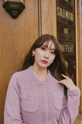 Corinthia Shaggy Knit Set