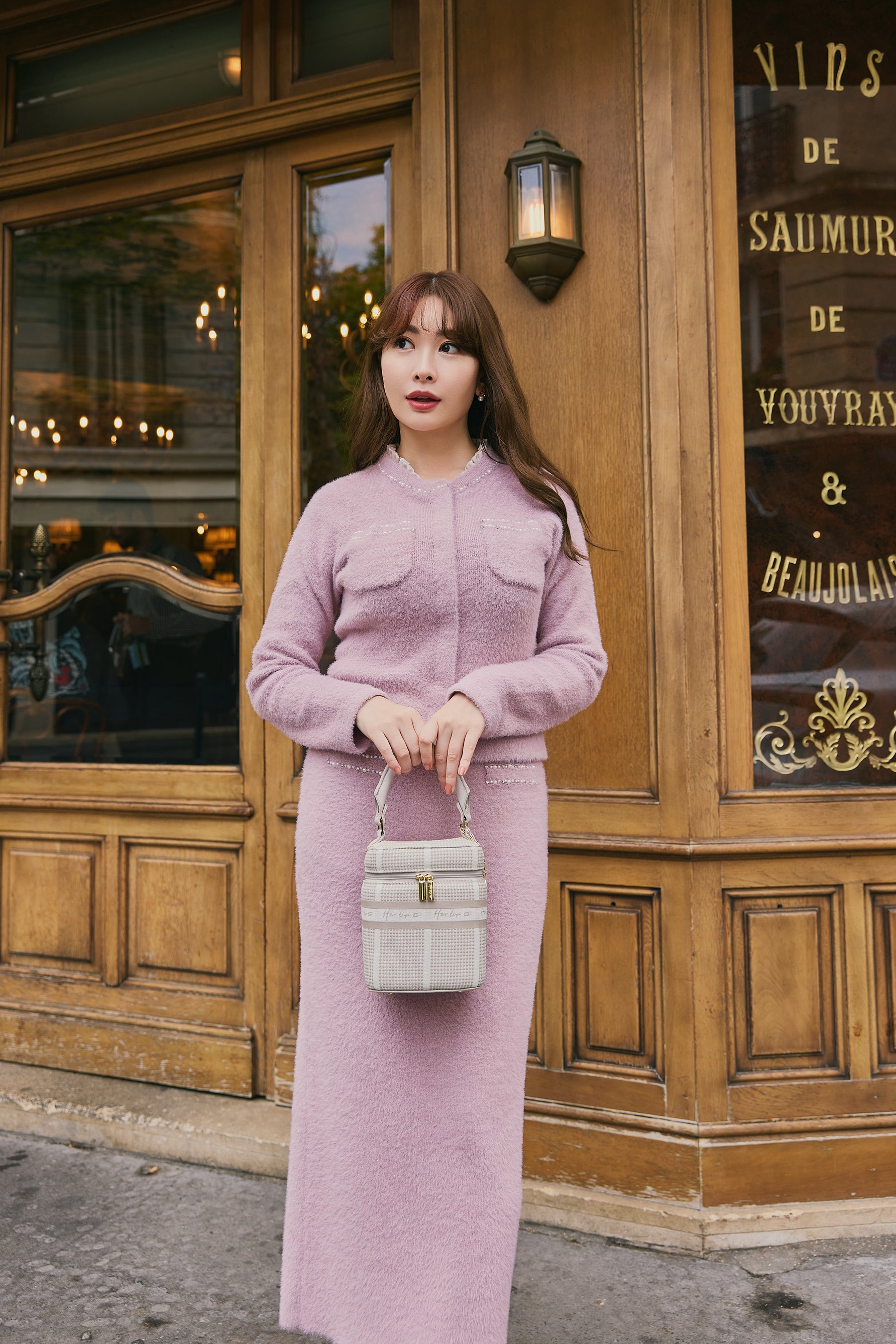 HLT Jacquard Mini Vanity Bag