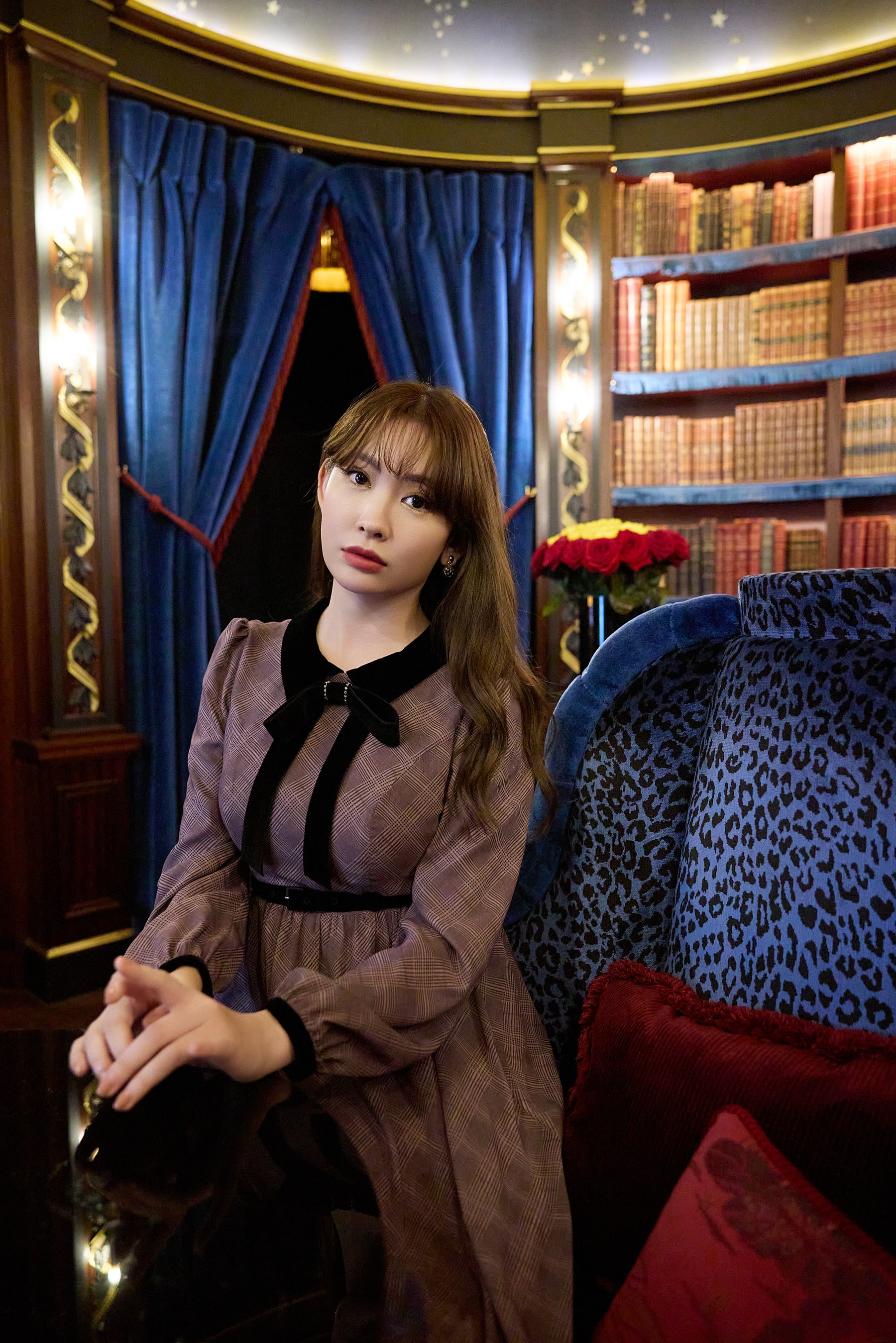 Bristol Plaid Ribbon Dress