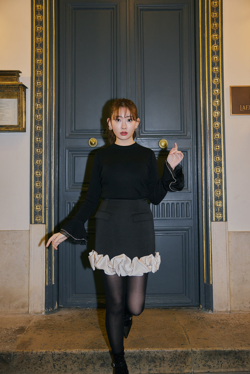 【新品未使用タグ付き】Volant Mini Skirt Herlipto Volant Mini Skirt