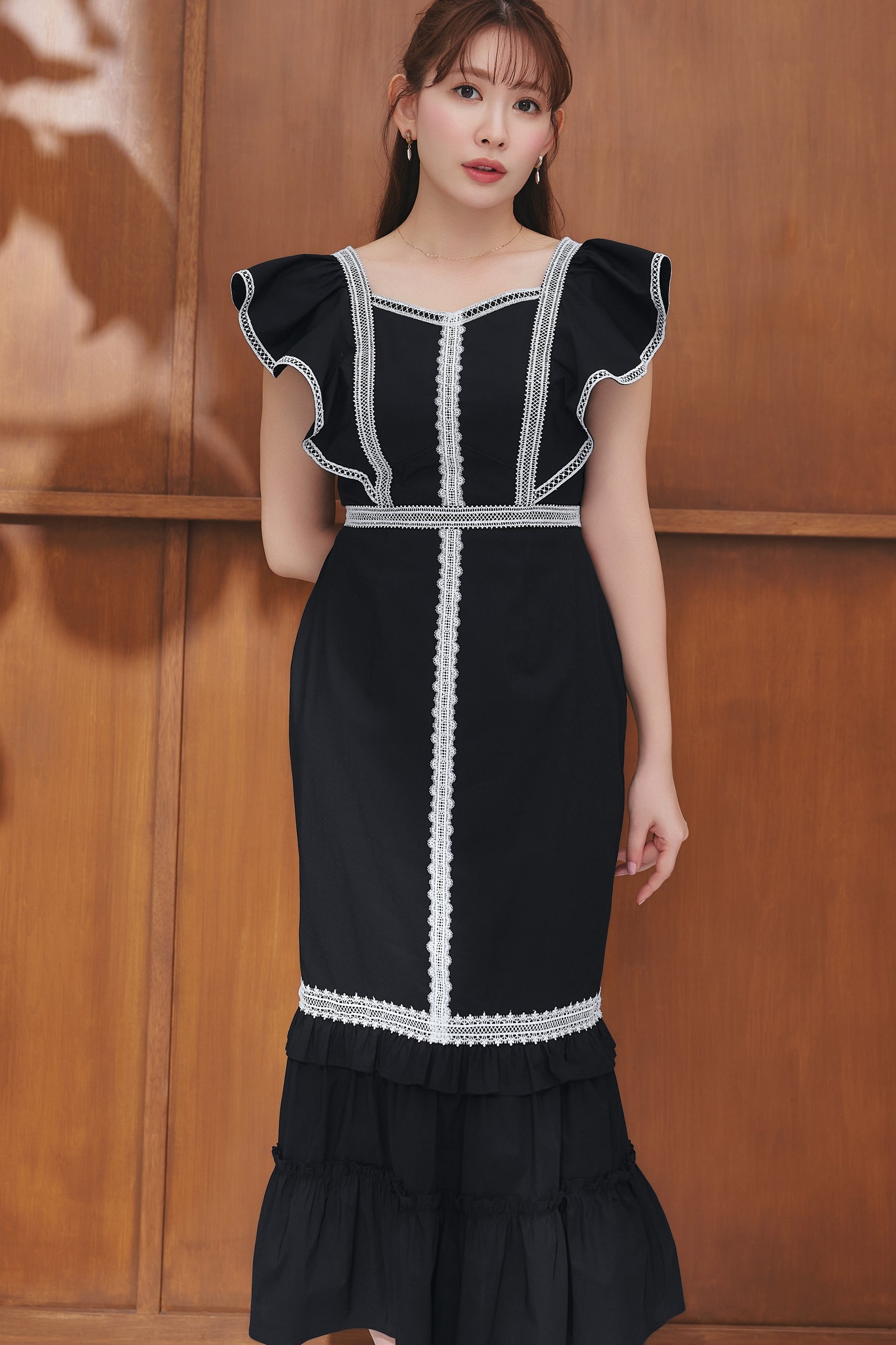 Kiki Butterfly Sleeve Dress