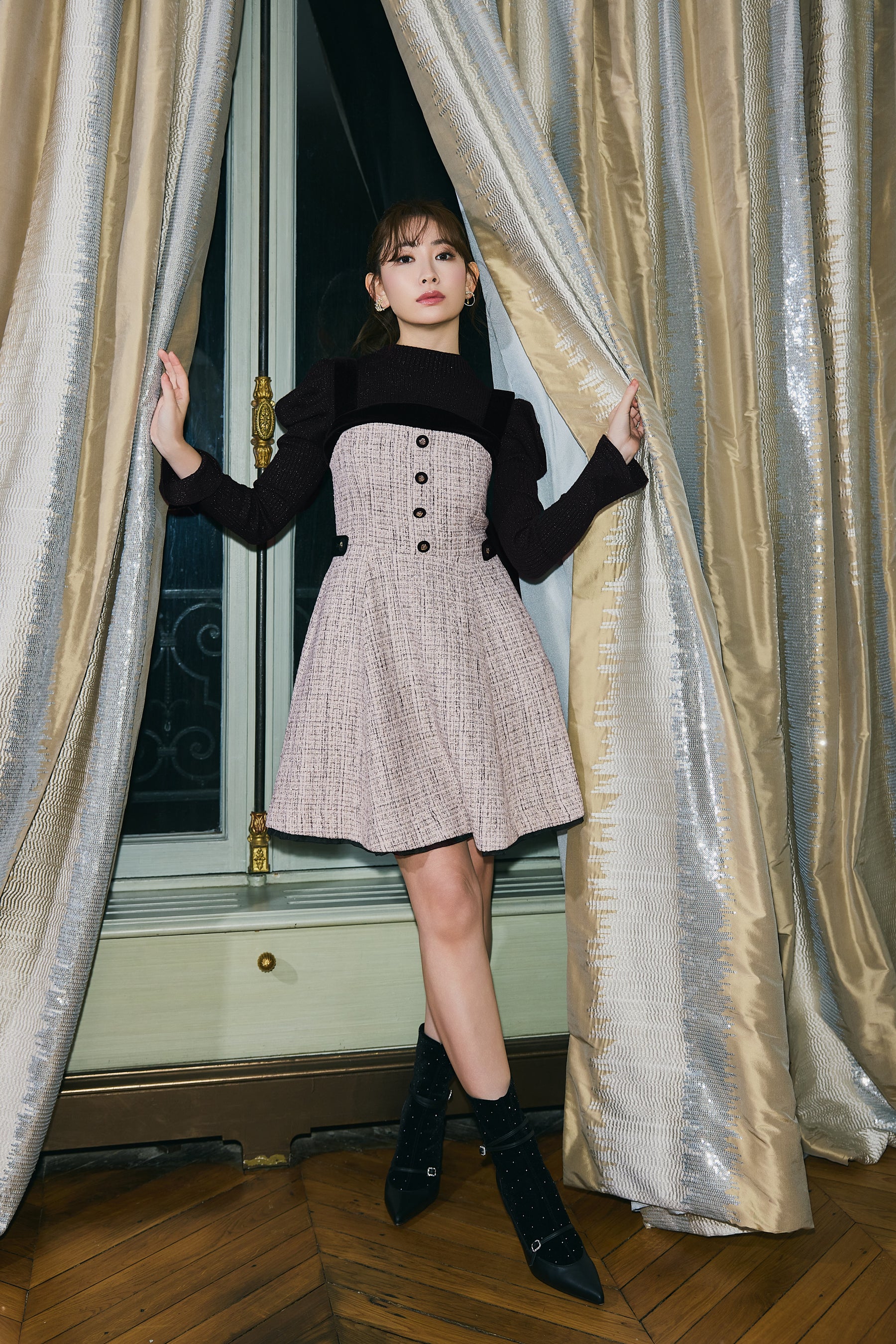 Margaux Tweed Mini Dress