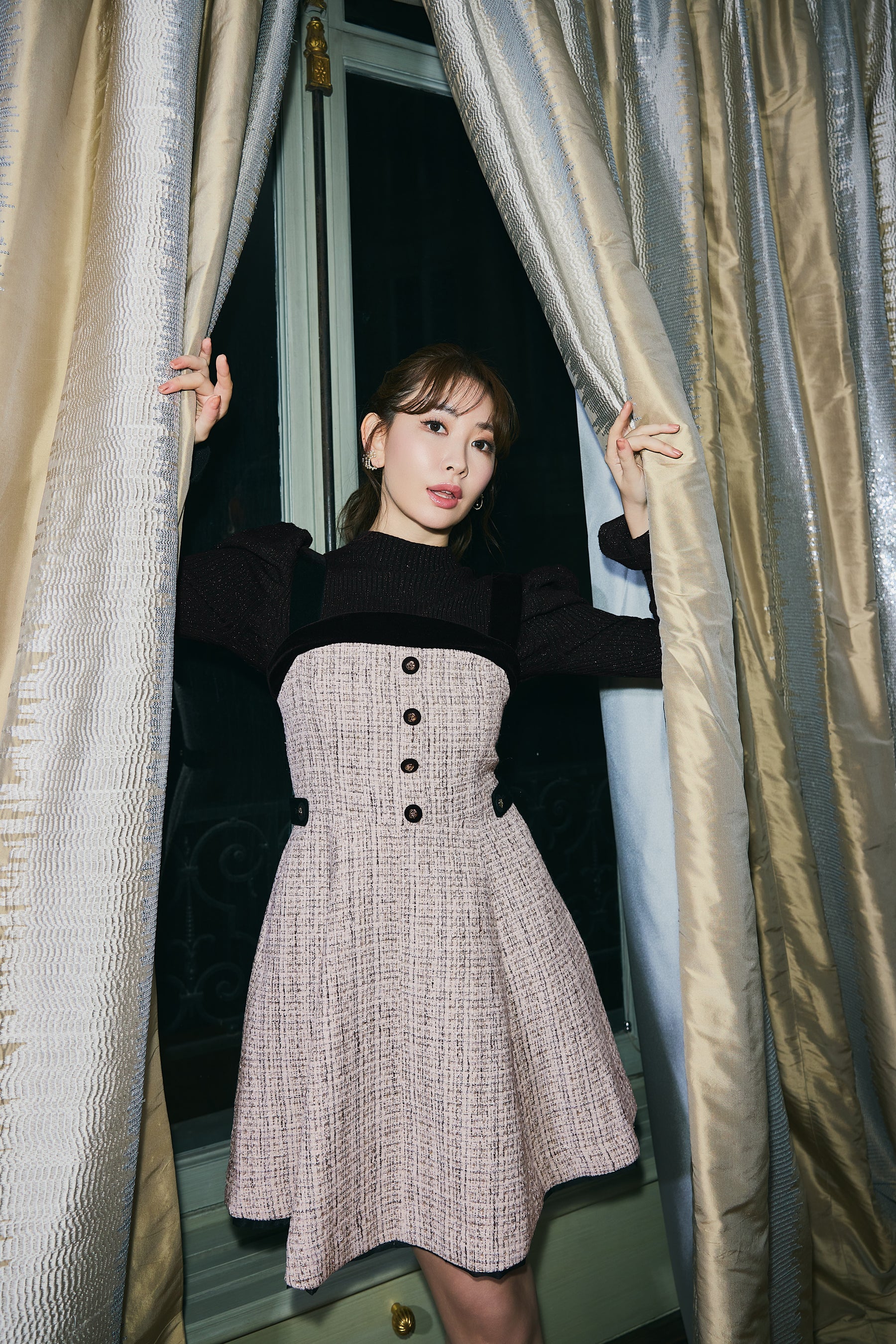 Margaux Tweed Mini Dress