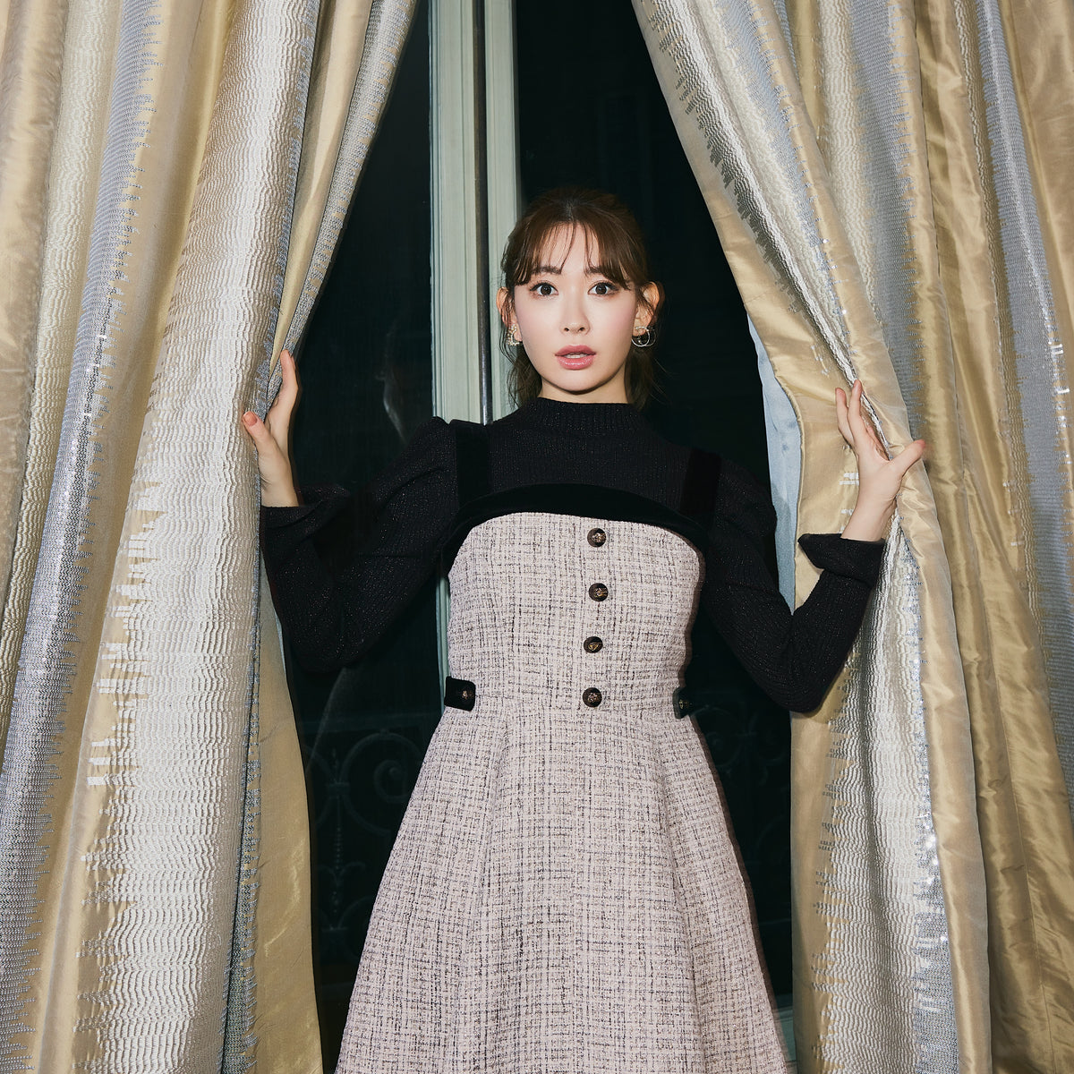 Margaux Tweed Mini Dress