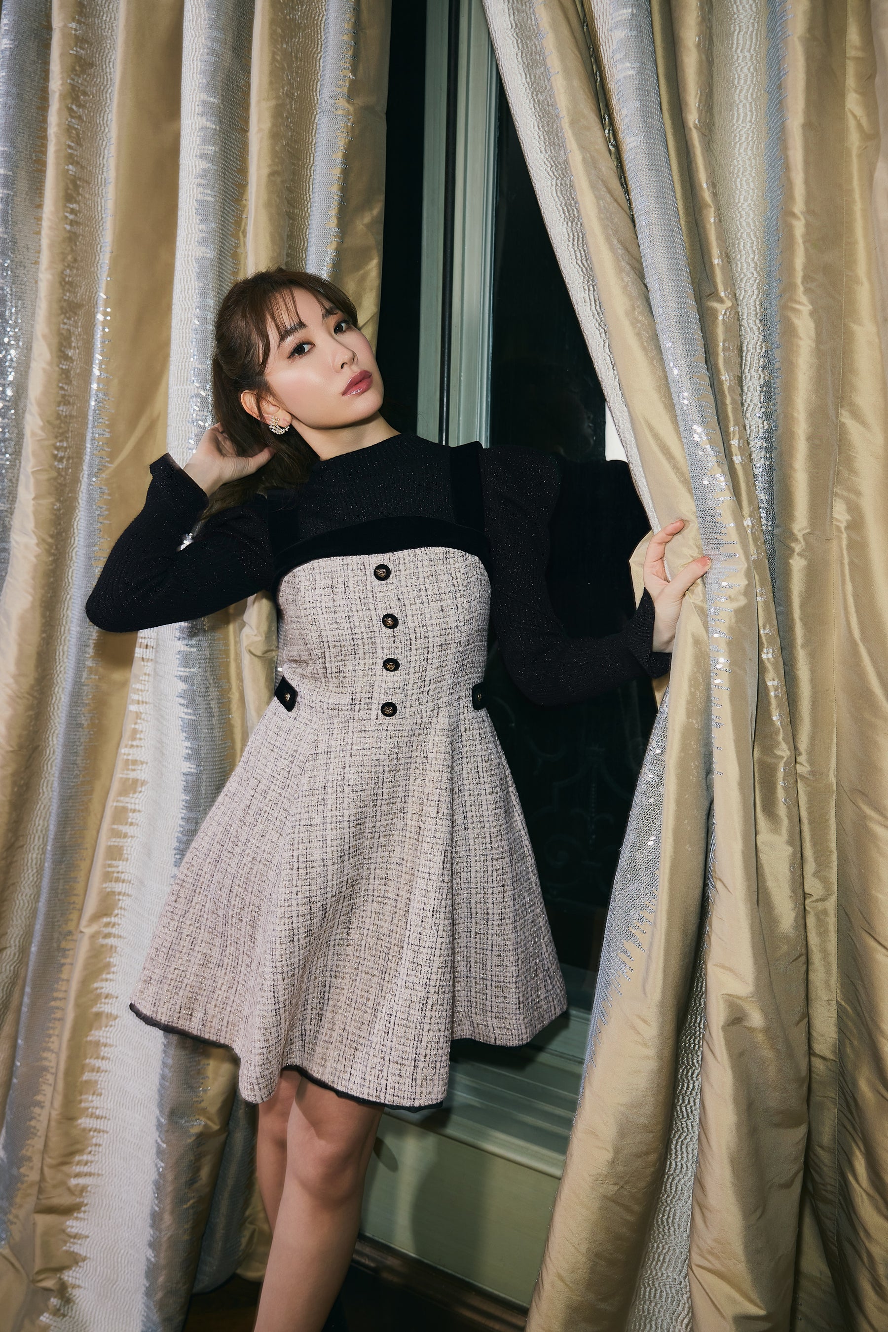 Margaux Tweed Mini Dress