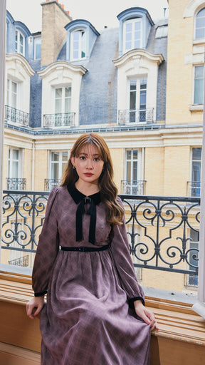 Bristol Plaid Ribbon Dress