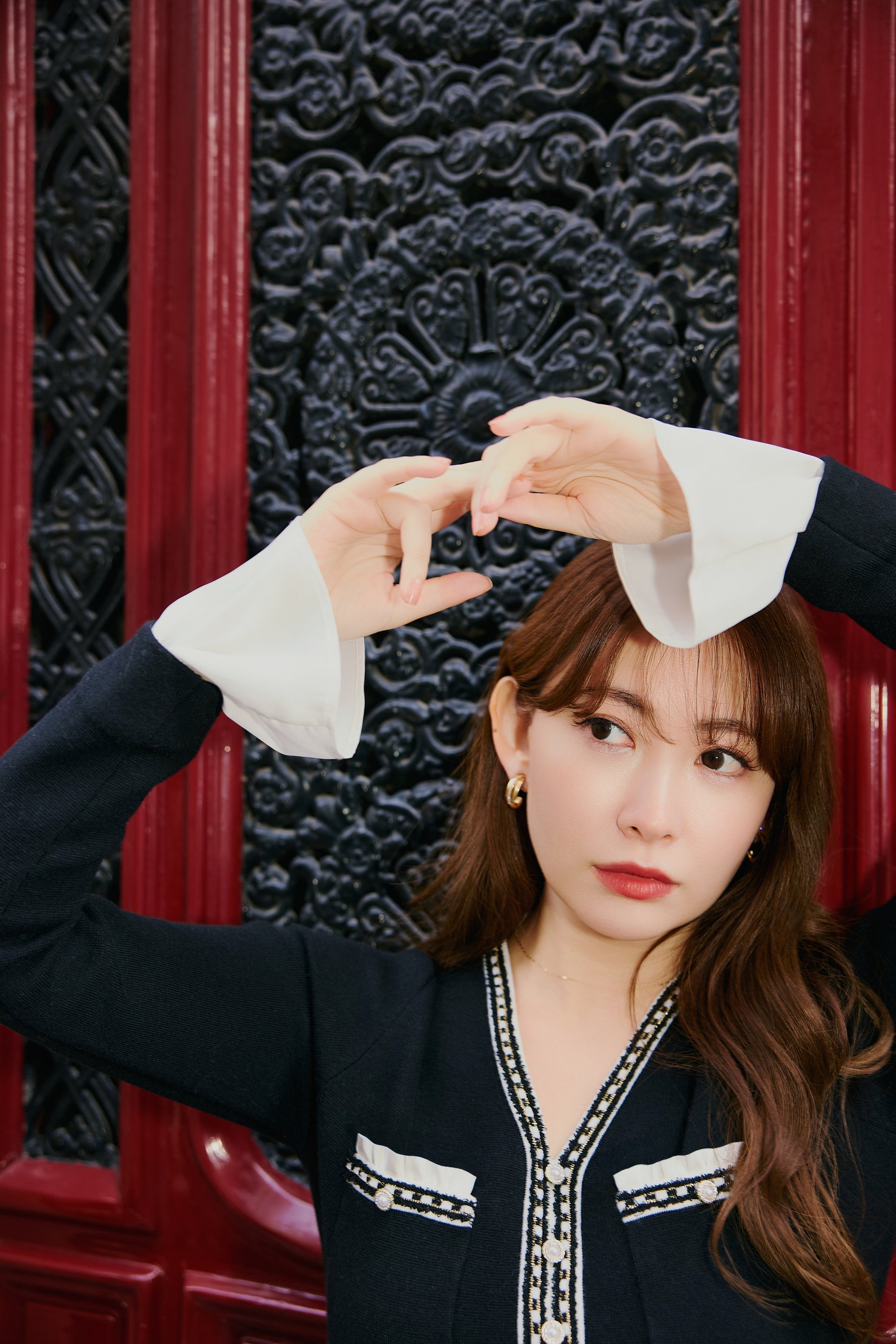 Isaline Long Knit Dress