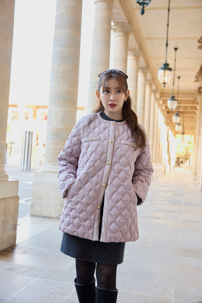 ジャケット・アウター Herlipto Liora Long Quilted Down Coat 羽織ると一気にオーラを纏える Liora Long Quilted Down Coat