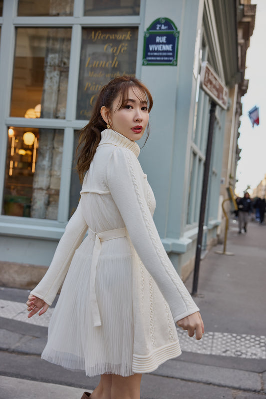 Clara Cable Knit Dress
