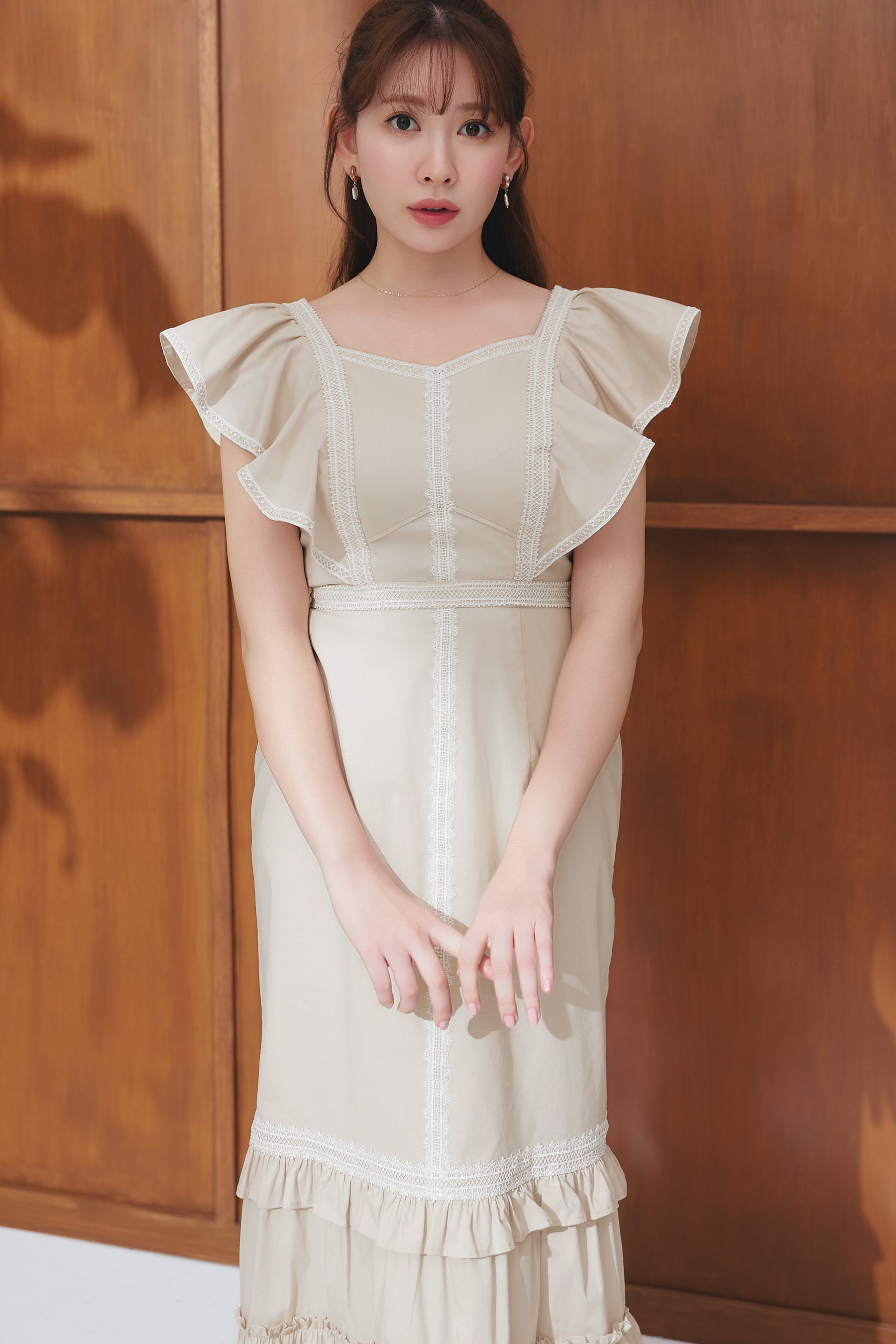 Kiki Butterfly Sleeve Dress