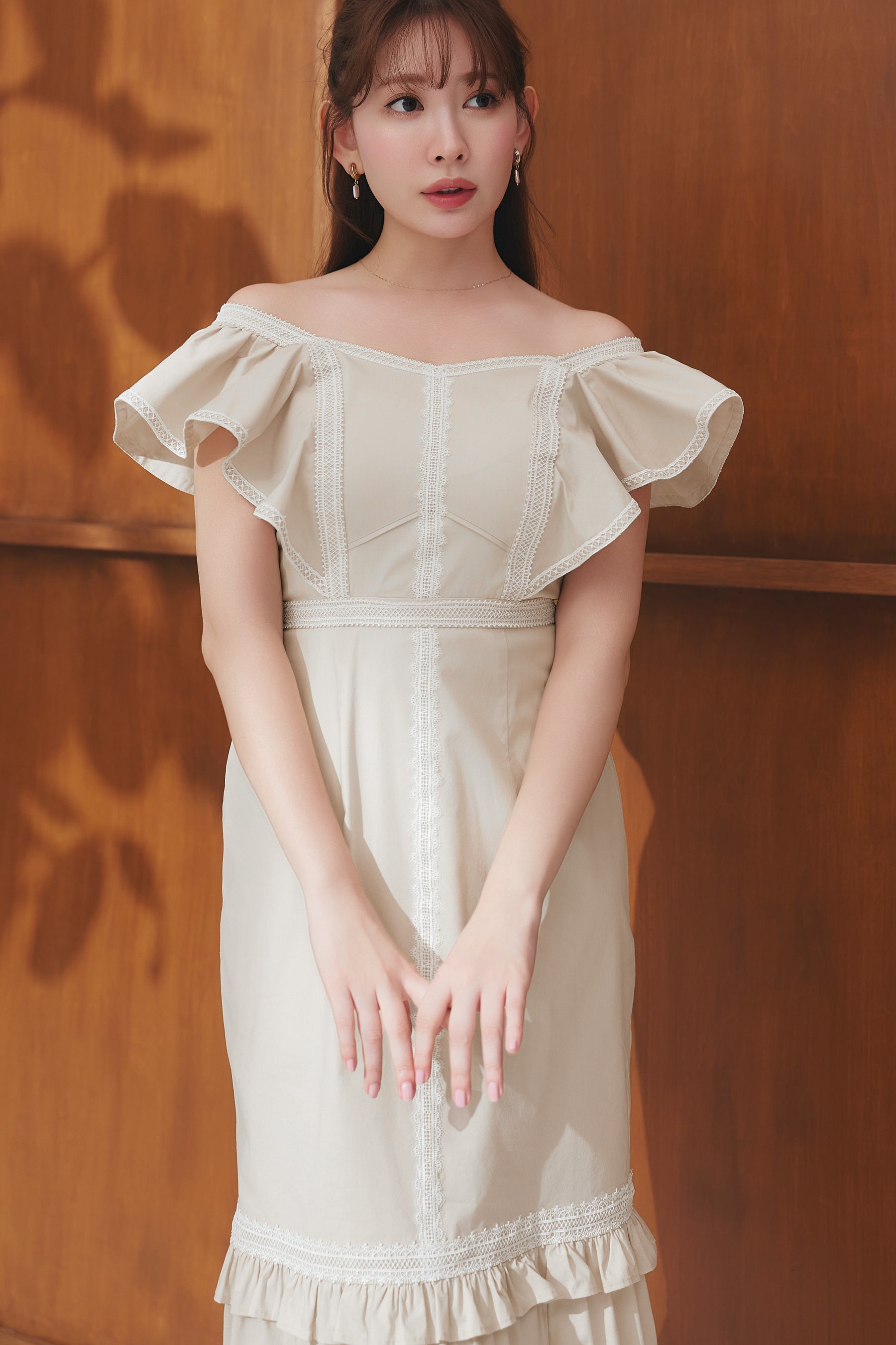 Kiki Butterfly Sleeve Dress