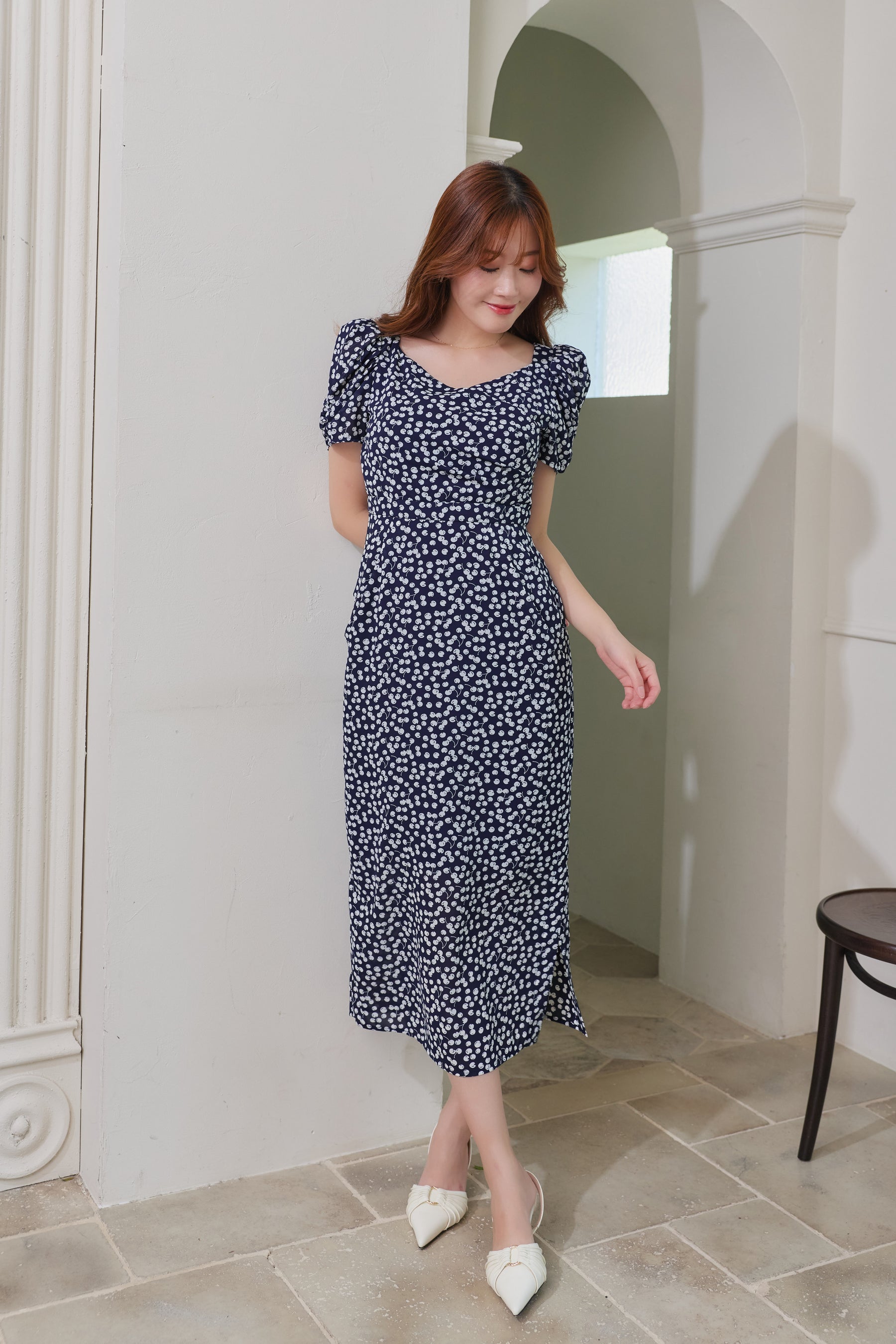 【新色】Cherry Pattern Cache-Coeur One-Piece