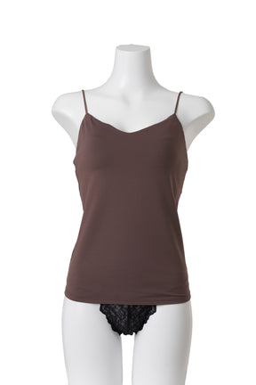 Bra Camisole Gift Set【mocha/shell blue】